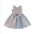 Sky Princess Blue Bows Dress - Little Palace Store